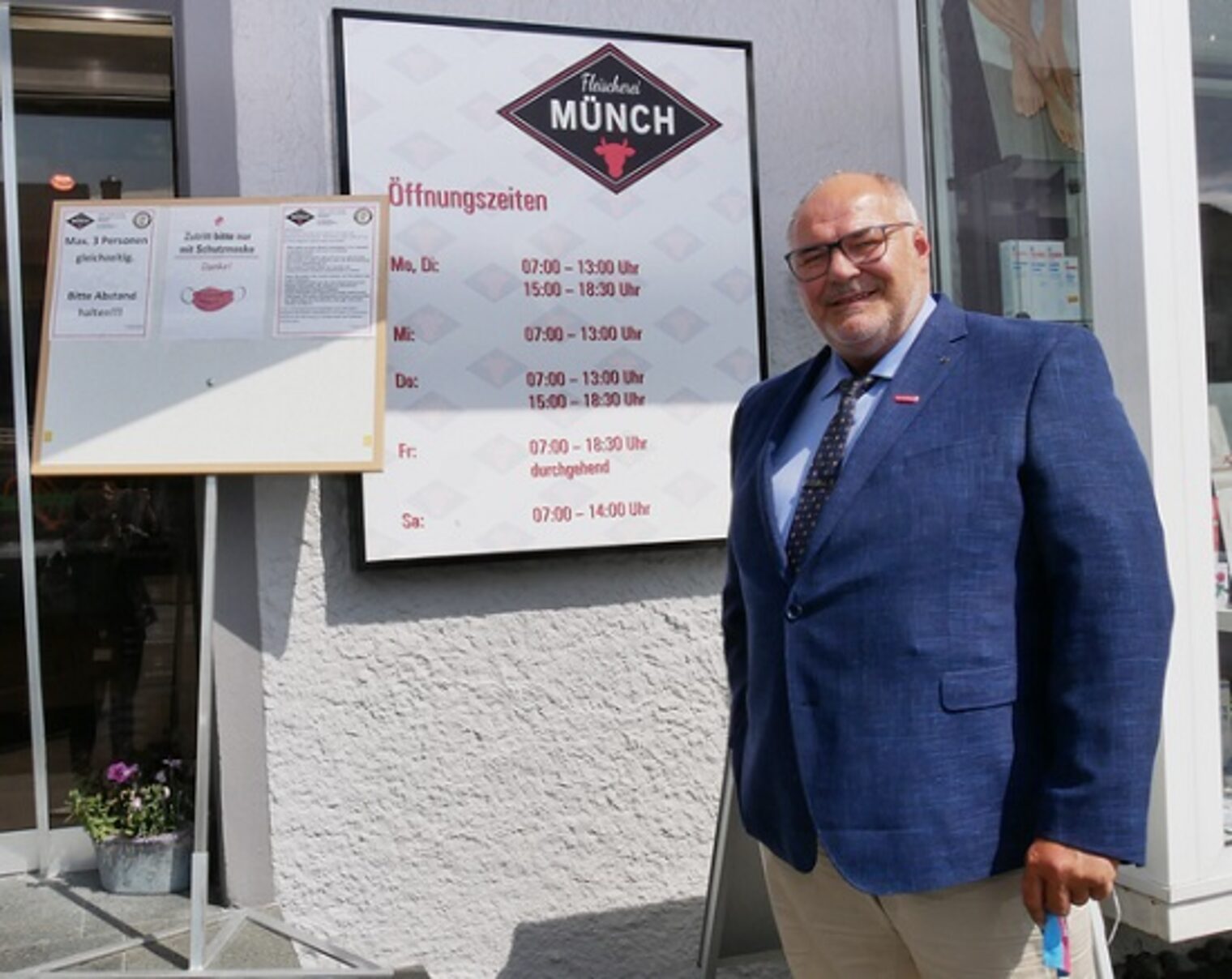 Peter Eul besucht das Steak Kompetenzzentrum der Fleischerei Münch